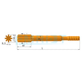 Applicable to Montabert Shank adapters Montabert HC 80、HC 90、HC 105、HC 120