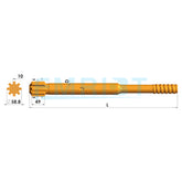 Applicable To Sandvik Tamrock Shank Adapters Tamrock HL500