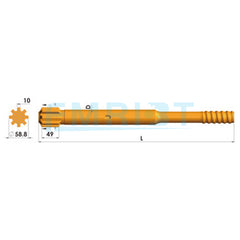 Applicable To Sandvik Tamrock Shank Adapters Tamrock HL500