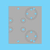 Epiroc CRADLE PLATE 3128078445 /3128 0784 45