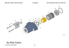 Atlas Copco 3115 5468 00 Guide Bush