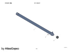 Atlas Copco Epiroc RUBBER DOWEL 3128001502/3128 0015 02