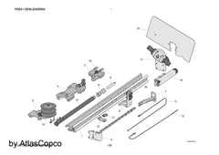 Atlas Copco Epiroc SPACER 3128078407/3128 0784 07