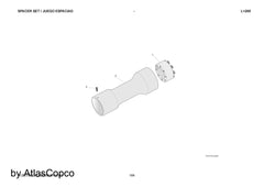Atlas Copco Epiroc SPACER 3128078409/3128 0784 09