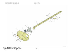 Epiroc END PIECE 3128078626/3128 0786 26