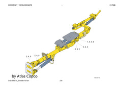 Atlas Copco Epiroc COVER 3128290020/3128 2900 20
