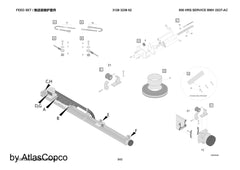 Atlas Copco Epiroc SUPPORT HALF 3128313618/3128 3136 18