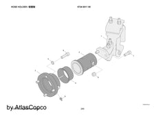 Atlas Copco Epiroc ATTACHMENT 5724001197/5724 0011 97