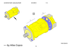 Atlas Copco Epiroc SHAFT COUPLING 3217876203/3217 8762 03