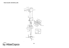 Atlas Copco Epiroc GUIDE BAR 3128055300/3128 0553 00
