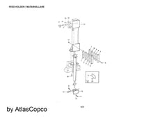 Atlas Copco Epiroc SHIM 3128055800 /3128 0558 00