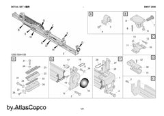 Atlas Copco Epiroc LOWER PART 3128078285/3128 0782 85