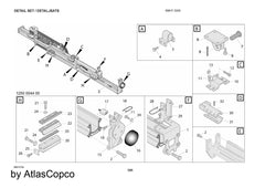 Atlas Copco Epiroc TOP PART 3128078287/3128 0782 87