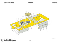Atlas Copco Epiroc COVER 3128217400/3128 2174 00