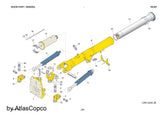 Atlas Copco Epiroc EXP.SHAFT CO. 3128308004/3128 3080 04