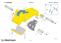 Atlas Copco Epiroc EXP.SHAFT 3128310598/3128 3105 98