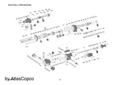 Atlas Copco Epiroc PISTON GUIDE 3115183300/3115 1833 00