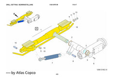 Atlas Copco Epiroc WASHER 3153865000 /3153 8650 00