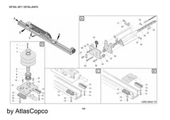 Atlas Copco Epiroc ROPE TENSION 3222309749/3222 3097 49