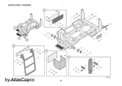 Atlas Copco Epiroc SHAFT 5726800278 /5726 8002 78