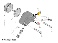 Atlas Copco Epiroc VALVE 3115026200/3115 0262 00
