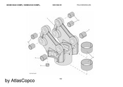 Atlas Copco Epiroc PLAIN BEARING 3215824600/3215 8246 00