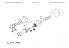 Atlas Copco Epiroc SPARE PARTS SET 4350276053/4350 2760 53