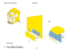 Atlas Copco Epiroc FILTER 3222325376/3222 3253 76