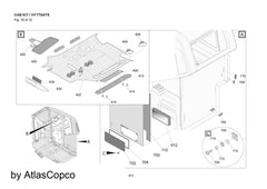 Atlas Copco Epiroc FILTER 3222325376/3222 3253 76