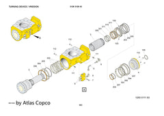 Atlas Copco BEARING SET 3128312567/3128 3125 67