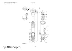 Atlas Copco TURNING DEVICE 3128312644/3128 3126 44