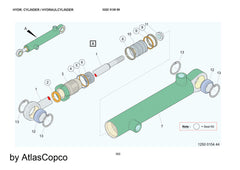 Atlas Copco SEALING SET 3222313971/3222 3139 71