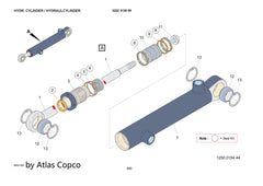 Atlas Copco SEALING SET 3222313971/3222 3139 71