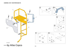 Atlas Copco Epiroc MIRROR 3214873400/3214 8734 00