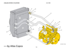 Atlas Copco Epiroc HOSE CLIP 3222318839/3222 3188 39