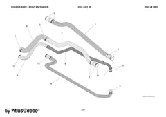 Atlas Copco Epiroc HOSE CONNECT 3222335023/3222 3350 23