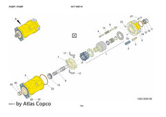 Atlas Copco Epiroc BEARING 3217920325/3217 9203 25