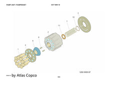 Atlas Copco Epiroc SPRING 3222333752/3222 3337 52