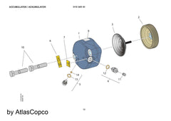 Atlas Copco Epiroc DIAPHRAGM 3115182201/3115 1822 01