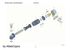 Atlas Copco Epiroc DIAPHRAGM 3115192602/3115 1926 02