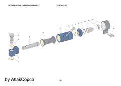 Atlas Copco Epiroc DIAPHRAGM 3115192602/3115 1926 02
