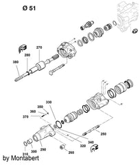 MONTABERT HC120 HC150 86511482 GUIDING RING