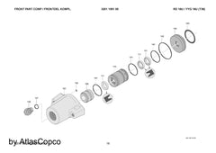 Atlas Copco Epiroc STOP RING 3201195127/3201 1951 27