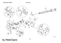 Atlas Copco Epiroc HYDR. CYLINDER 9121703200 /9121 7032 00