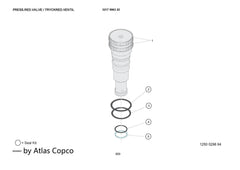 Atlas Copco Epiroc VALVE 3217996322/3217 9963 22
