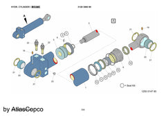 Atlas Copco Epiroc BEARING 0501001900 /0501 0019 00
