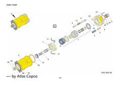 Atlas Copco Epiroc O-RING 0663210103/0663 2101 03