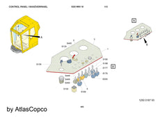 Atlas Copco Epiroc TOGGLE SWITCH 3222278802/3222 2788 02