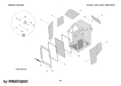 Atlas Copco Epiroc SEALING 3222989035/3222 9890 35