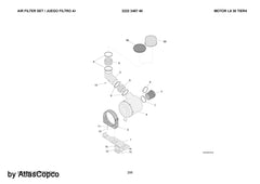 Atlas Copco Epiroc HOSE CLIP 3222320105/3222 3201 05